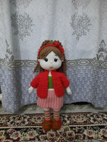 Игрушки: В продаже экологически чистые вязаные игрушки, ручная работа,качество — 2