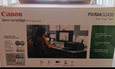 Printerlər: Canon PIXMA G2430 – Çap/Kopi/Skayner məhsul İşlənmişdir ama