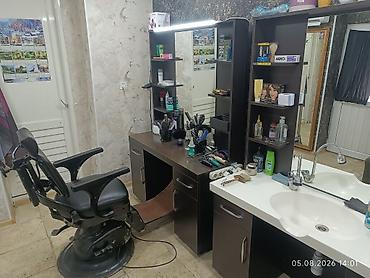 divan ikici el: Berber salonu üçün kreslo və iki ədəd moykali və sadə mebel 3ü — 1