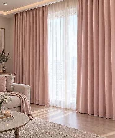 подушки жастык: Блэкаут‑шторы из мягкого бархатистого полотна - Назначение: защита от — 1