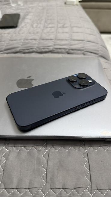 apple 15 pro: IPhone 15 Pro, Б/у, 256 ГБ, Blue Titanium — 3