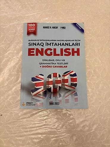 Тесты: Məhsul: “Sınaq İmtahanları – English” test toplusu Müəllif: Nərgiz — 1