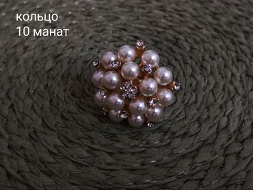 pandora üzüyü: Новое кольцо с жемчугом и стразами. 2 штуки в наличии. размер можно