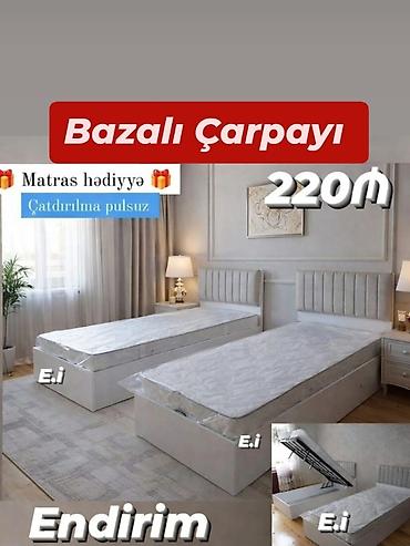 tek yataq carpayi: Yeni, Təknəfərlik çarpayı, Bazalı — 1
