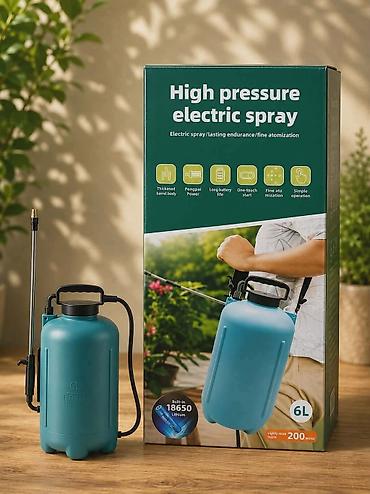 kzubr tools: Električni prskalica visokog pritiska – 6L - Kapacitet rezervoara: 6 — 1