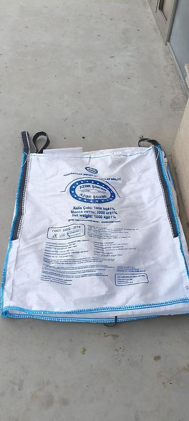 Çantalar: Azər Şəkər brendinə məxsus iri həcmli polipropilen “big-bag” kisə — 5