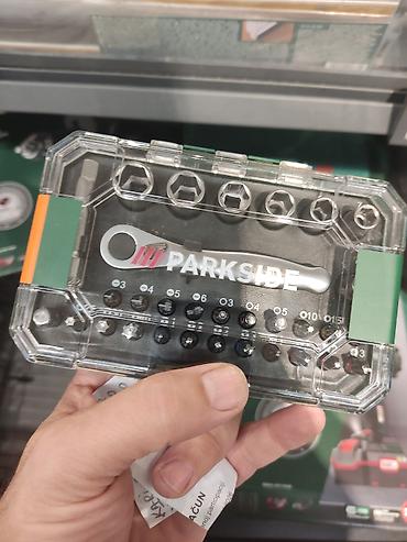 set nasadnih ključeva parkside: Parkside set bitova i nasadnih ključeva u kompaktnom koferu - — 4