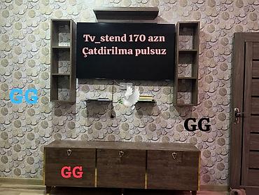 Yeni, Düz TV altlığı, Polkalı, Laminat