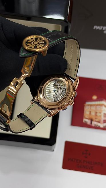 don modeleri: Yeni, Qol saatı, Patek Phillipe, rəng - Yaşıl — 5