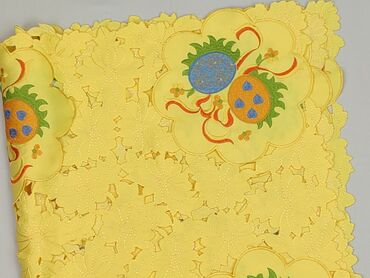PL - Tablecloth 79 x 74, color - Yellow, condition - Perfect