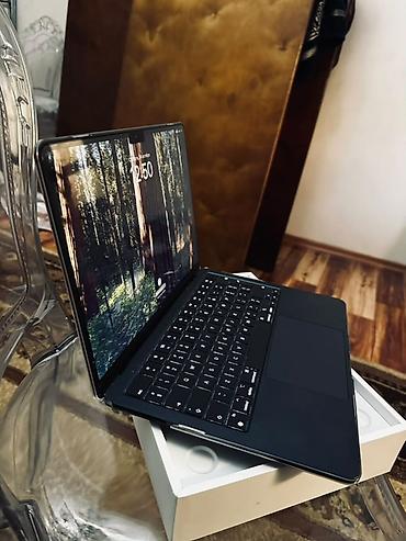 ноутбук apple цена бишкек: Apple MacBook M2 air" (чёрный «Midnight») — поколение на чипе m2 — 3