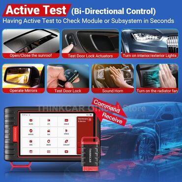 Alati za automobile: NOVO - Thinkcar ThinkScan Max 2 EU WiFi Bluetooth OBD2 Thinkcar — 17