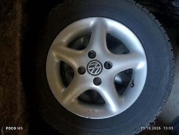 фольксваген гольф 1: Комплект из 4 зимних колёс Volkswagen: легкосплавные диски и шины. - — 1