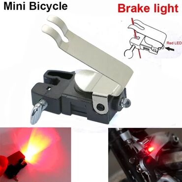 вело баги: Велосипедный стоп-сигнал, уличный светодиодный фонарь для велосипеда
