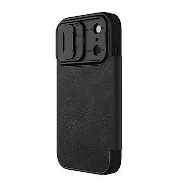 Maske i futrole za telefone: Futrola NILLKIN QIN Pro za iPhone 17 Pro (6.3) crna. Kataloški broj — 2