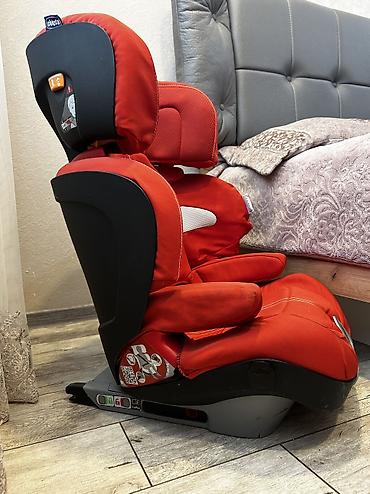 детское кресло авто: Chicco uşaq avtomobil oturacağı Defekt yoxdur - Rəng: narıncı/qırmızı — 1