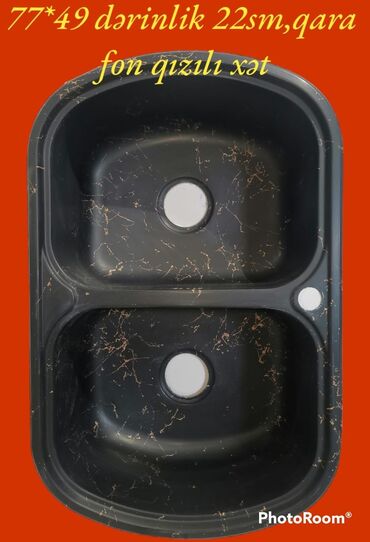 Mətbəx çanaqları: Yeni Dairəvi Mətbəx çanağı, Şkafsız, Akril — 27