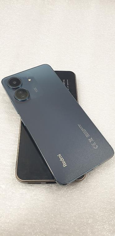 Redmi: Redmi, Redmi 13C, Б/у, 128 ГБ, цвет - Синий, 2 SIM — 12