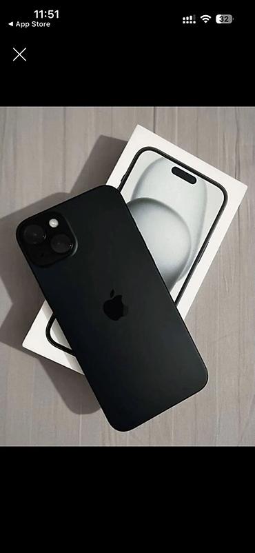 2 əl iphone: IPhone 15, Qara — 1