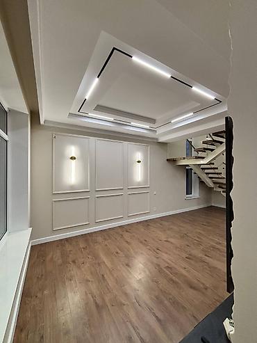 Фасадные работы: Современный двухэтажный дом в классическом стиле с подсветкой фасада и — 12