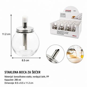 KMT Staklena božićna boca 5412043 Opis: - Staklena božićna
