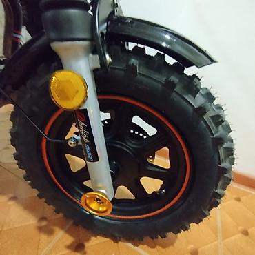 elektro scuter: Elektrik skuter/velosiped hibridi - Güclü elektrik mühərriki, qaz — 6