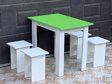 Masa və oturacaq dəstləri: Mətbəx üçün, Yeni, 4 stul — 8