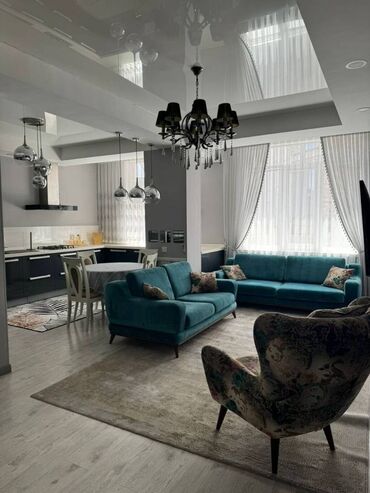 француский квартал авангард стиль: 3 комнаты, Агентство недвижимости, Без подселения, С мебелью полностью