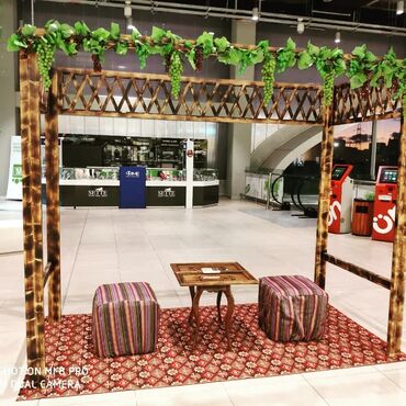 Butkalar, köşklar: Taxtadan yığılma köşk. Satış. çayçı. meyvə-tərəvəz kioskları — 4