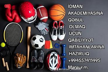 ata tingcilik: İDMAN AKADEMIYASINA QƏBULOLMAQ ÜÇÜN QABİLİYYƏT İMTAHANLARINA HAZIRLIQ — 1