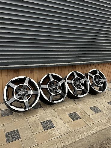 Диски: Литые Диски R 18 Hyundai, Комплект, отверстий - 5, Б/у — 3