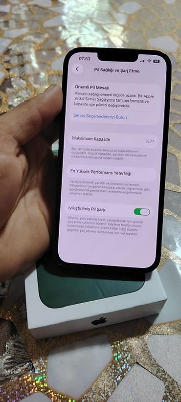 Apple iPhone: IPhone 13, 128 GB, Yaşıl, Face ID — 8