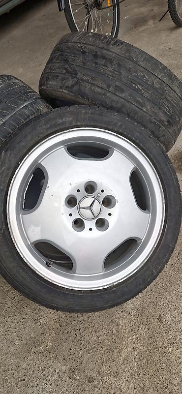 avtomobil ucun aksesuarlar: İşlənmiş Disk təkər Mercedes-Benz 225 / 45 / R 17, 5 Boltlu — 5