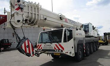 kran xidməti: Terex AC100/4L, TEREX AC160/2 marklaı avtokranlarla yükqaldırma — 1
