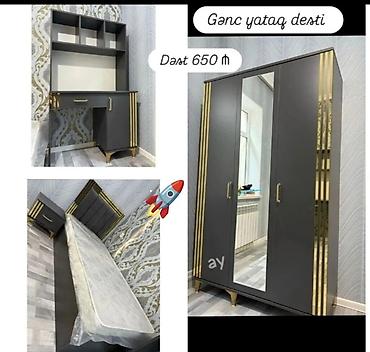 divan dəst: Oğlan və qız üçün, Yeni, Təknəfərlik çarpayı — 1
