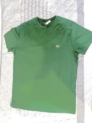 lacoste original: Мужская футболка, S, Lacoste, Новый, цвет - Зеленый — 1