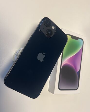 Aş qazanı: IPhone 14, 128 GB, Midnight