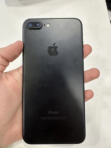 Apple iPhone: IPhone 7 Plus, 32 GB, Qara, Zəmanət, Barmaq izi