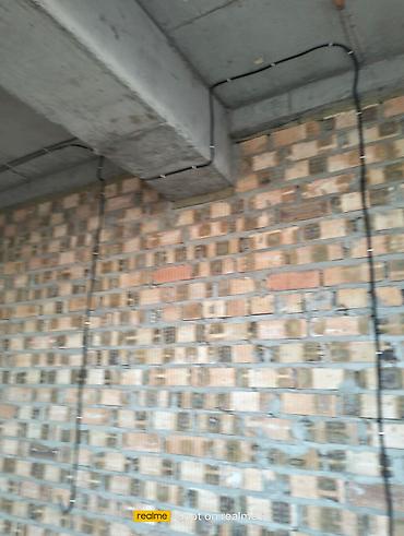 Электрики: Монтаж электропроводки по кирпичной стене - Выполнена прокладка — 4