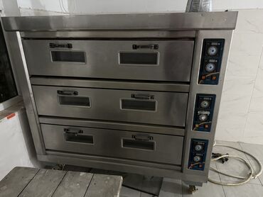 оборудование для пекарни бу: Профессиональная трехъярусная электропечь для пекарни
Б.у