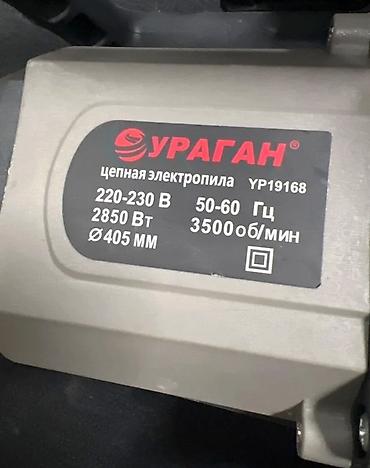 веток: Цепная электропила Новый, От электросети, Ураган, Другая мощность — 2