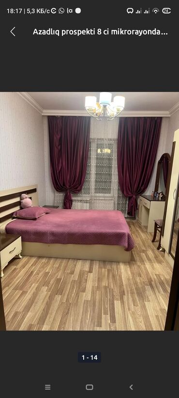 Uzunmüddətli kirayə mənzillər: Azadlıq prospekti, 8-ci mikrorayon Azadlıq metrosunun yaxınlığında -da lalafo.az — 5 Uzunmüddətli kirayə mənzillər: Azadlıq prospekti, 8-ci mikrorayon Azadlıq metrosunun yaxınlığında — 5