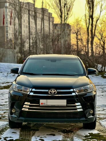 toyota filder: Toyota Highlander: 2017 г., 3.5 л, Автомат, Бензин, Внедорожник