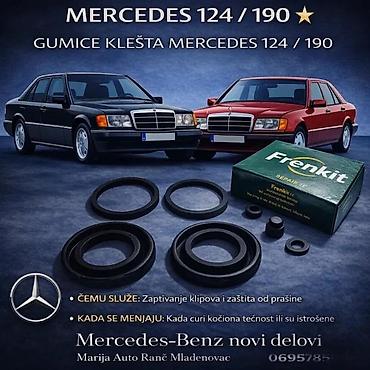 Kočiona klešta: KOCIONA KLESTA MERCEDES 124 190 ZADNJA NOVA | klesta mercedes 124 — 1