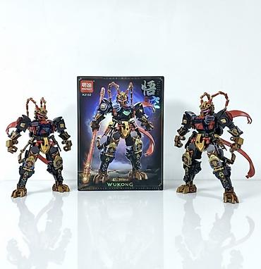 обезьяна: Конструктор фигуры Wukong (Sun Wukong/Царь Обезьян) в стилистике — 1