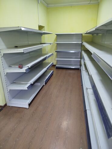 полки для конфет: Стеллажи размеры 1.8 м * 0.6 м * 1.25 м. цена за метр: 6500 сом