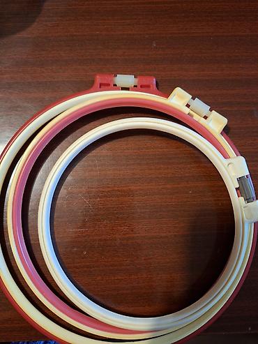 Аксессуары для шитья: Набор для рукоделия: пяльцы + большая подборка ниток Состав: - Пяльцы — 1