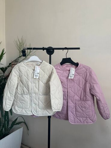 Верхняя одежда: Детские куртки Uniqlo 🇯🇵
бежевые 110 см
розовые 130, 140 см
качество 🔥