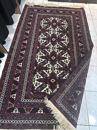 puzzle xalça: Qədim motivli əl toxuması xalça - Material: təbii yun, cuna əsas; sıx — 2