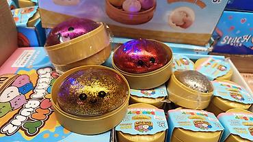 Игрушки: Набор сюрпризов Squishy в «паровой» корзинке - Тематика: One Set — 17